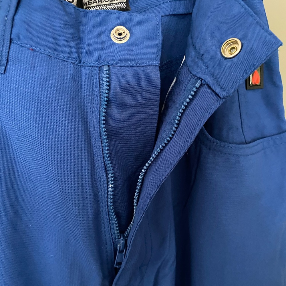 KIKWEAR KDUB Y2K Vintage Blue Baggy Wide Leg Landing Parachute Jnco Inspired 28 - Picture 9 of 12